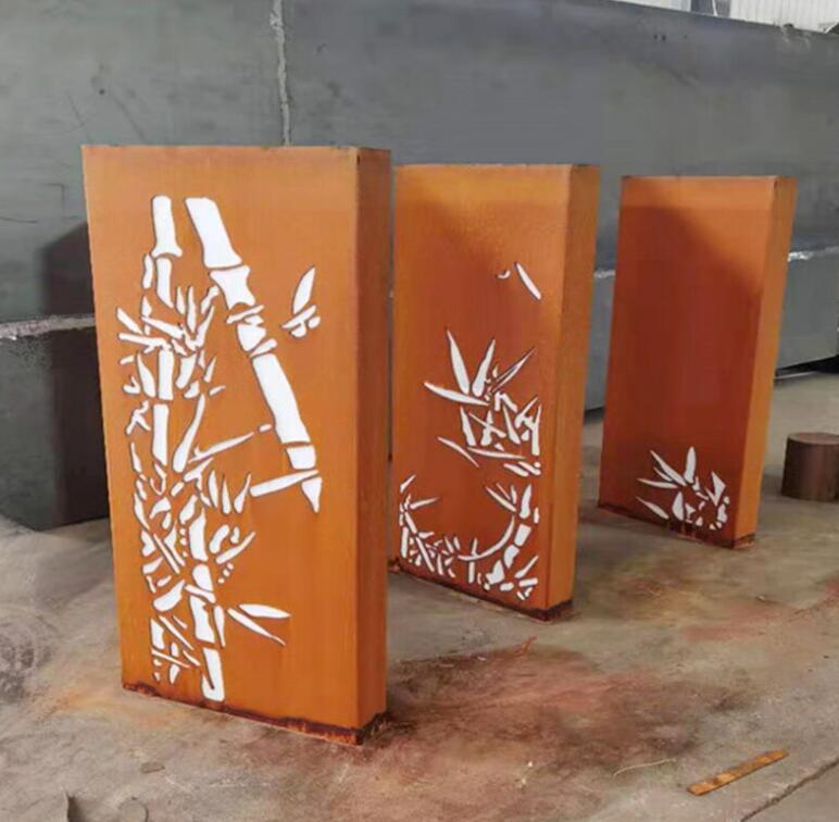 海南锈钢板灯箱